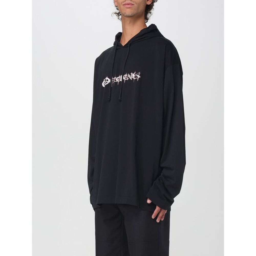 Vetements Sweatshirt Men Black - Picture 4 of 4